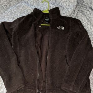 Brown northface jacket